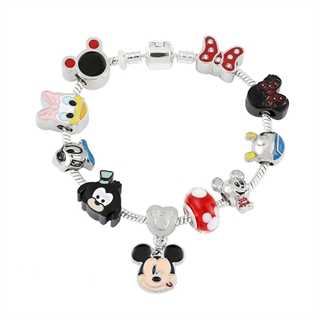 Armbånd med Mickey Mouse- 17 cm, 19 cm, 21 cm